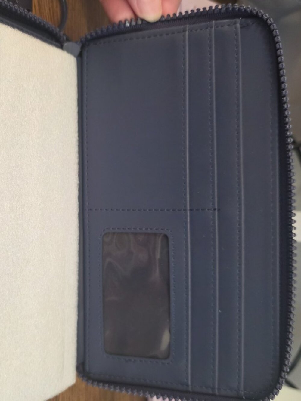 Simply Southern Blue Floral Wristlet - Picture 3 of 5